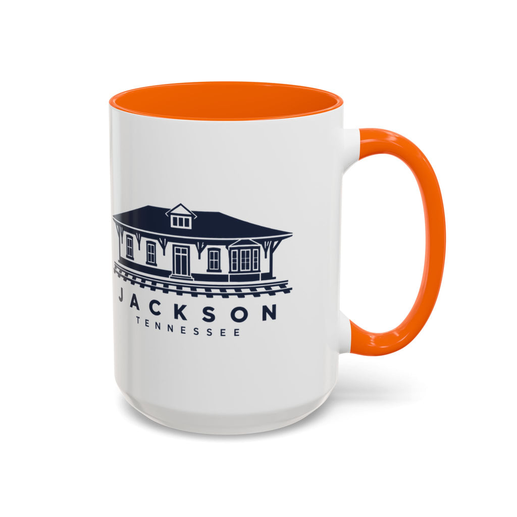Jackson Train Depot Accent Mug
