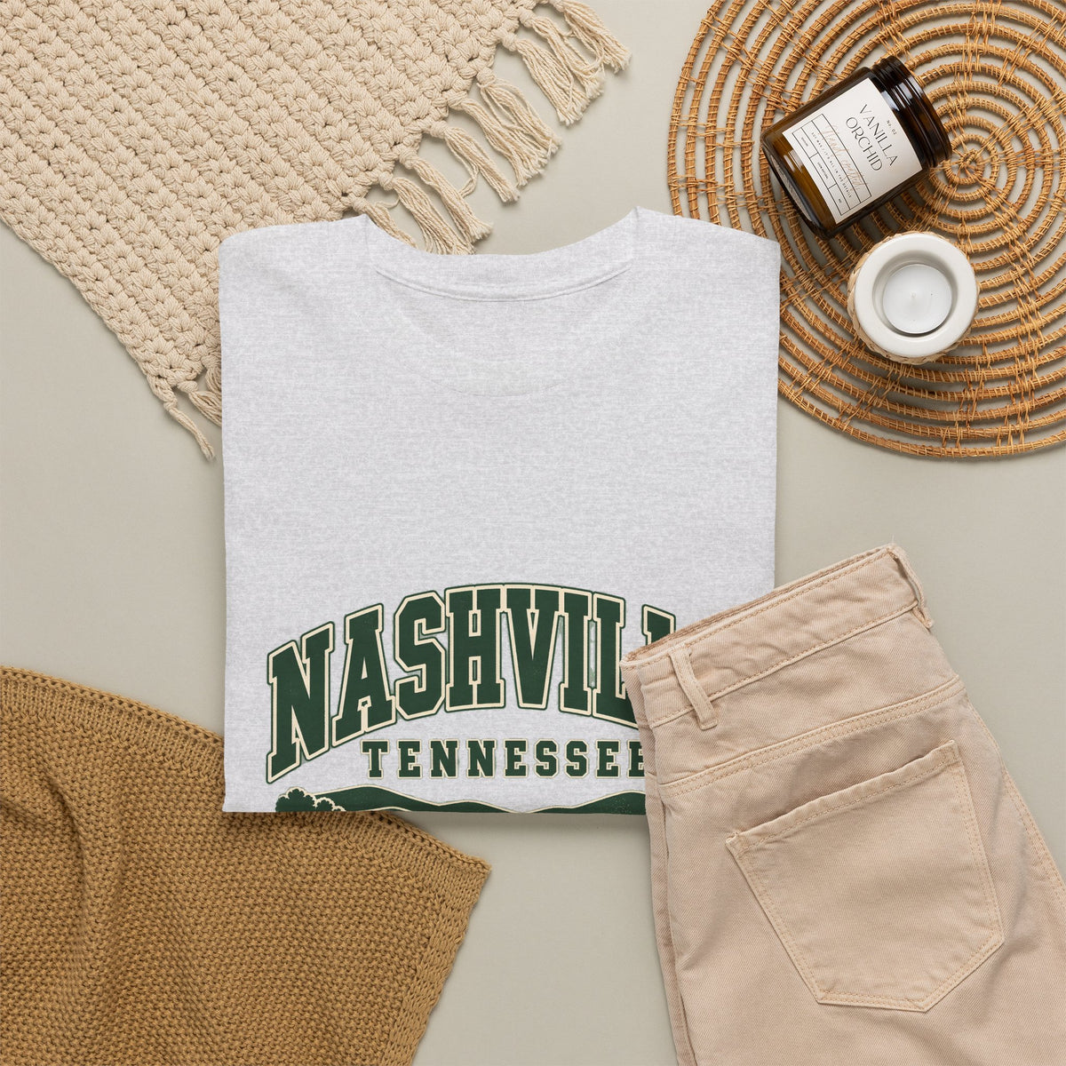 Nashville Vintage Varsity T-Shirt