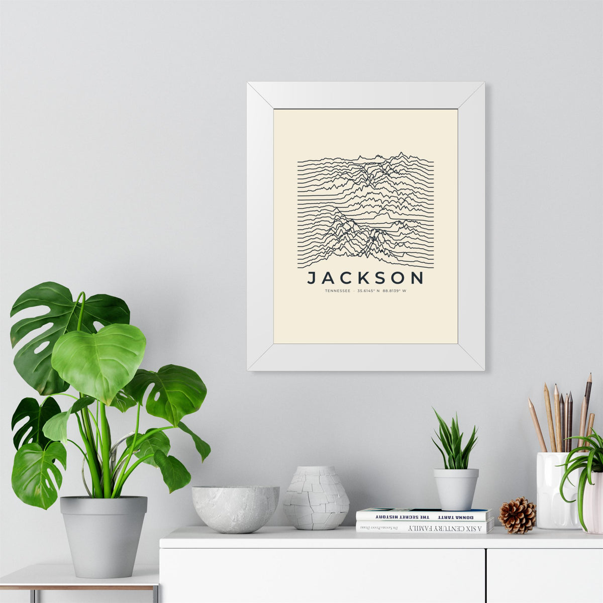 Jackson Ridgeline Framed Print