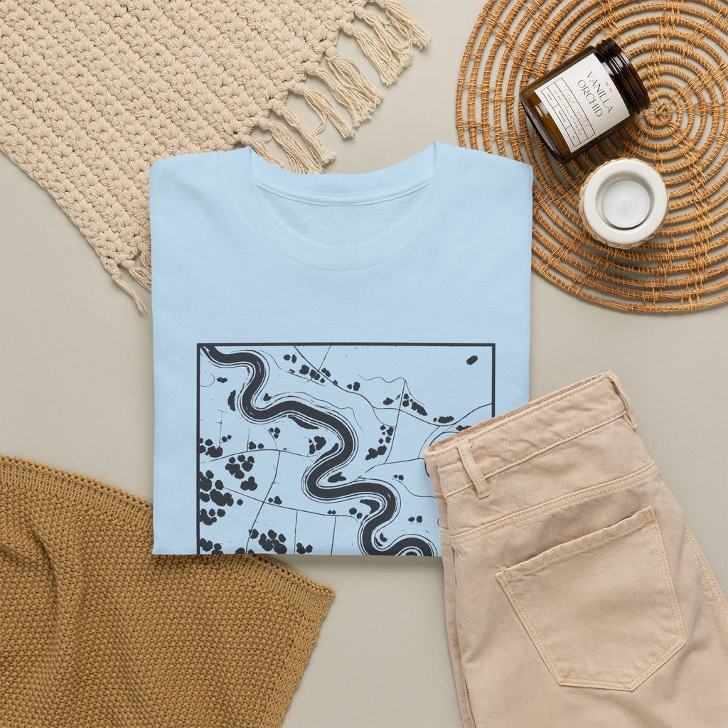 Murfreesboro Topo Map T-Shirt