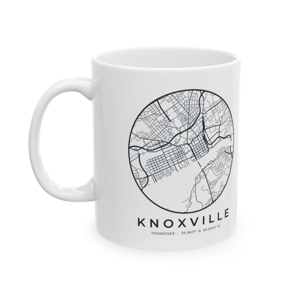 Knoxville Street Map Mug