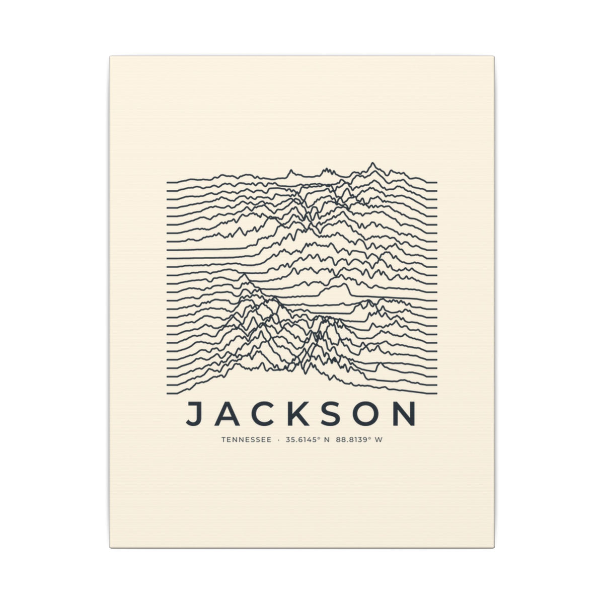 Jackson Ridgeline Canvas Print