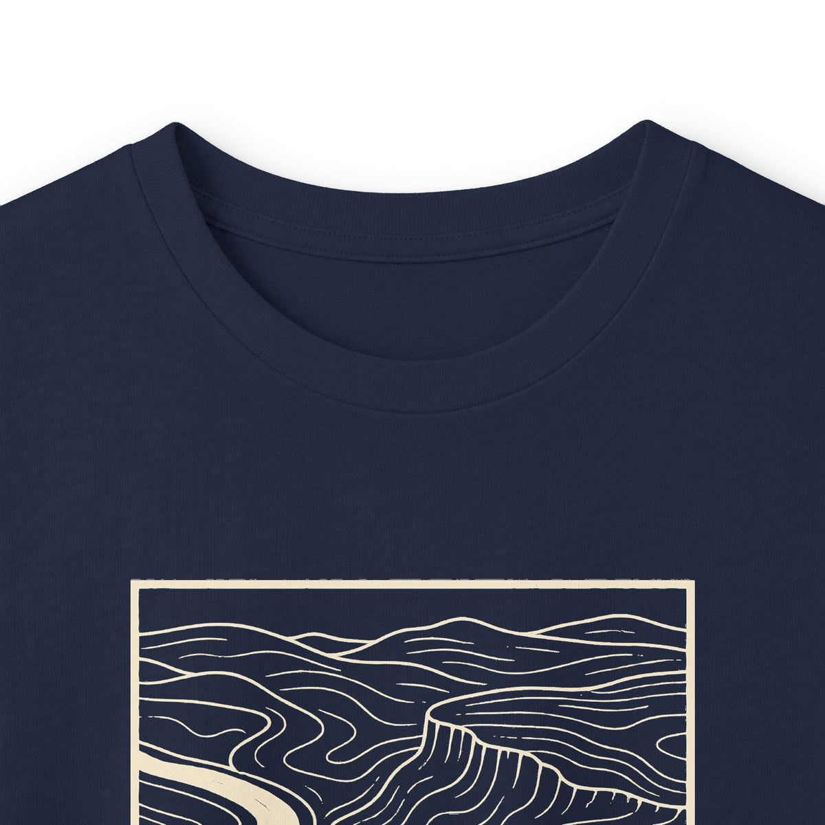 Clarksville Topo Map Long Sleeve T-Shirt