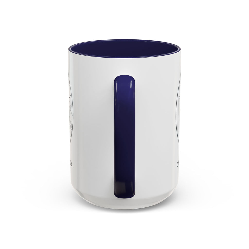 Chattanooga Street Map Accent Mug