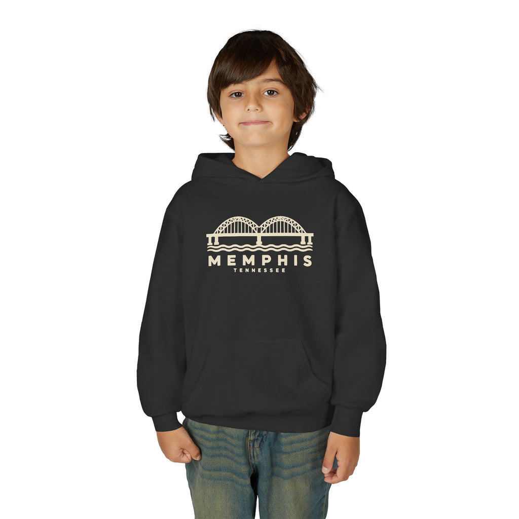 Memphis Hernando de Soto Bridge Kids Hoodie
