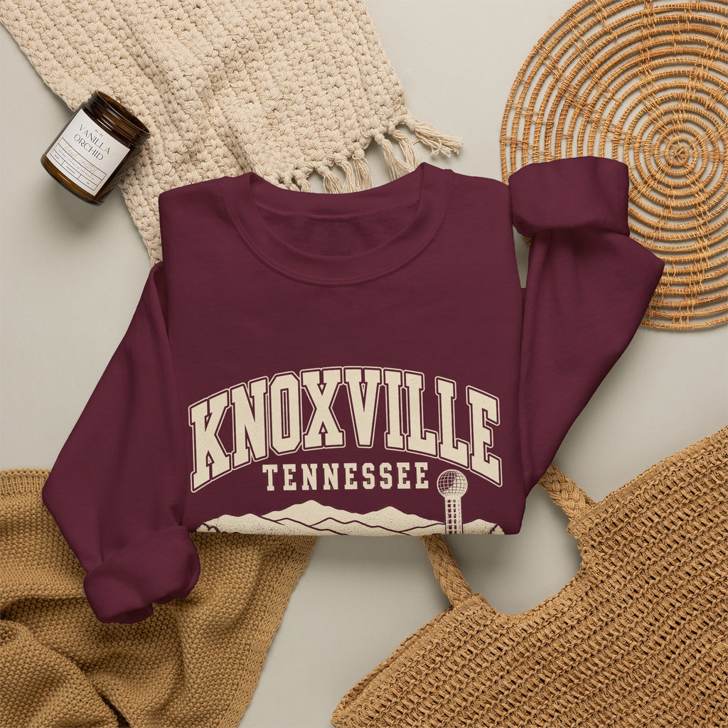Knoxville Vintage Varsity Crewneck Sweatshirt