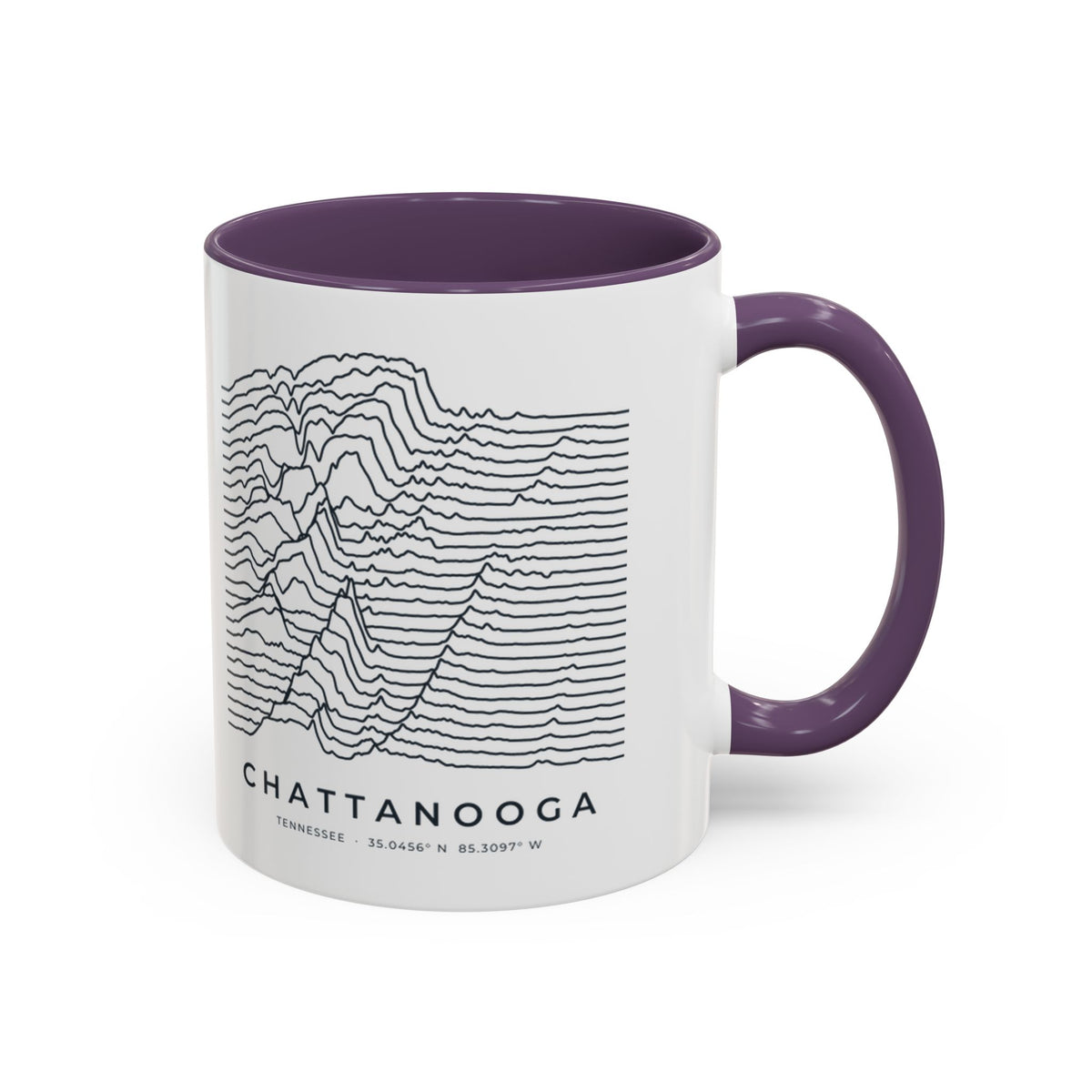 Chattanooga Ridgeline Accent Mug