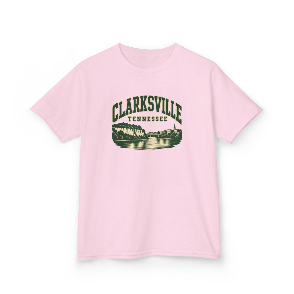 Clarksville Vintage Varsity Kids T-Shirt