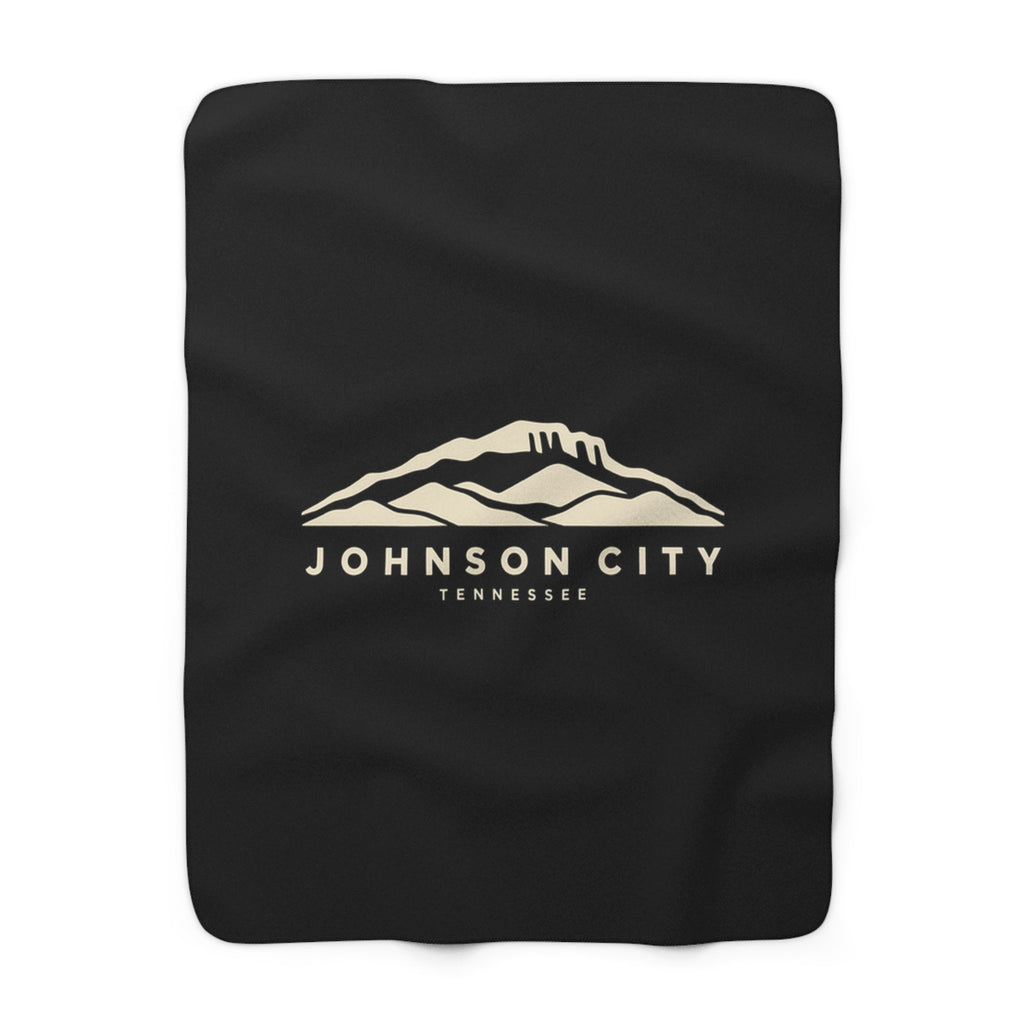 Johnson City Buffalo Mountain Sherpa Blanket (Black)