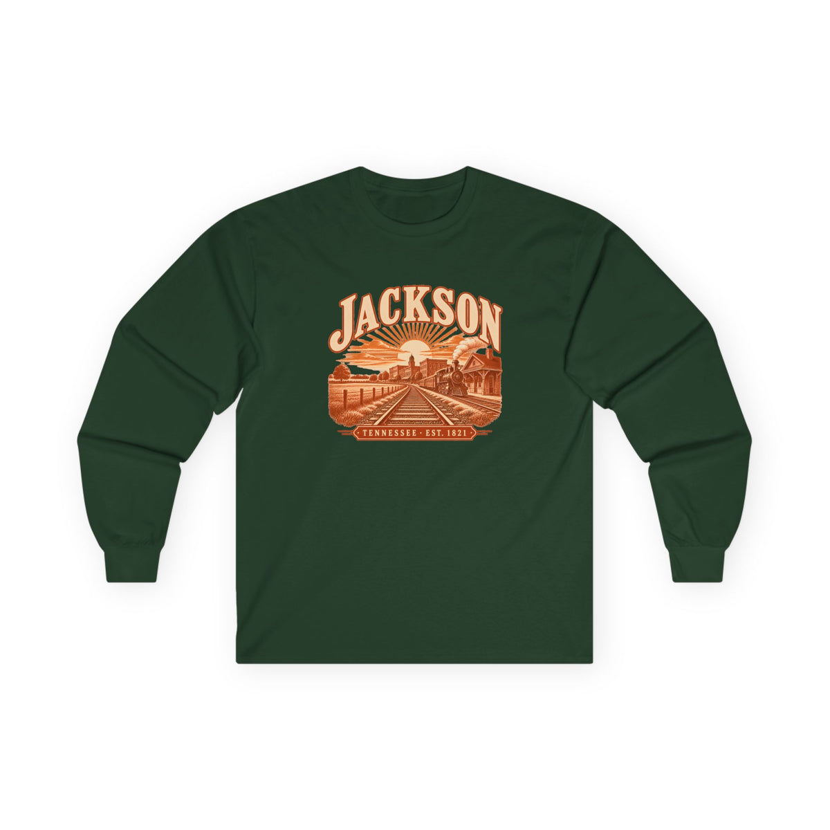 Jackson Engraved Valley Long Sleeve T-Shirt