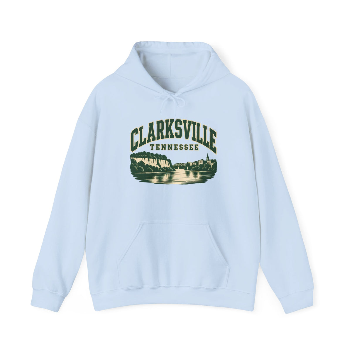 Clarksville Vintage Varsity Hoodie