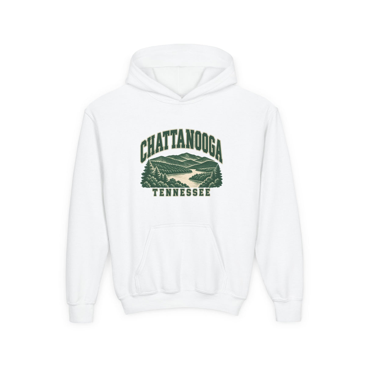 Chattanooga Vintage Varsity Kids Hoodie