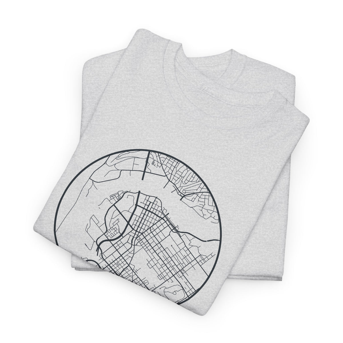 Chattanooga Street Map T-Shirt