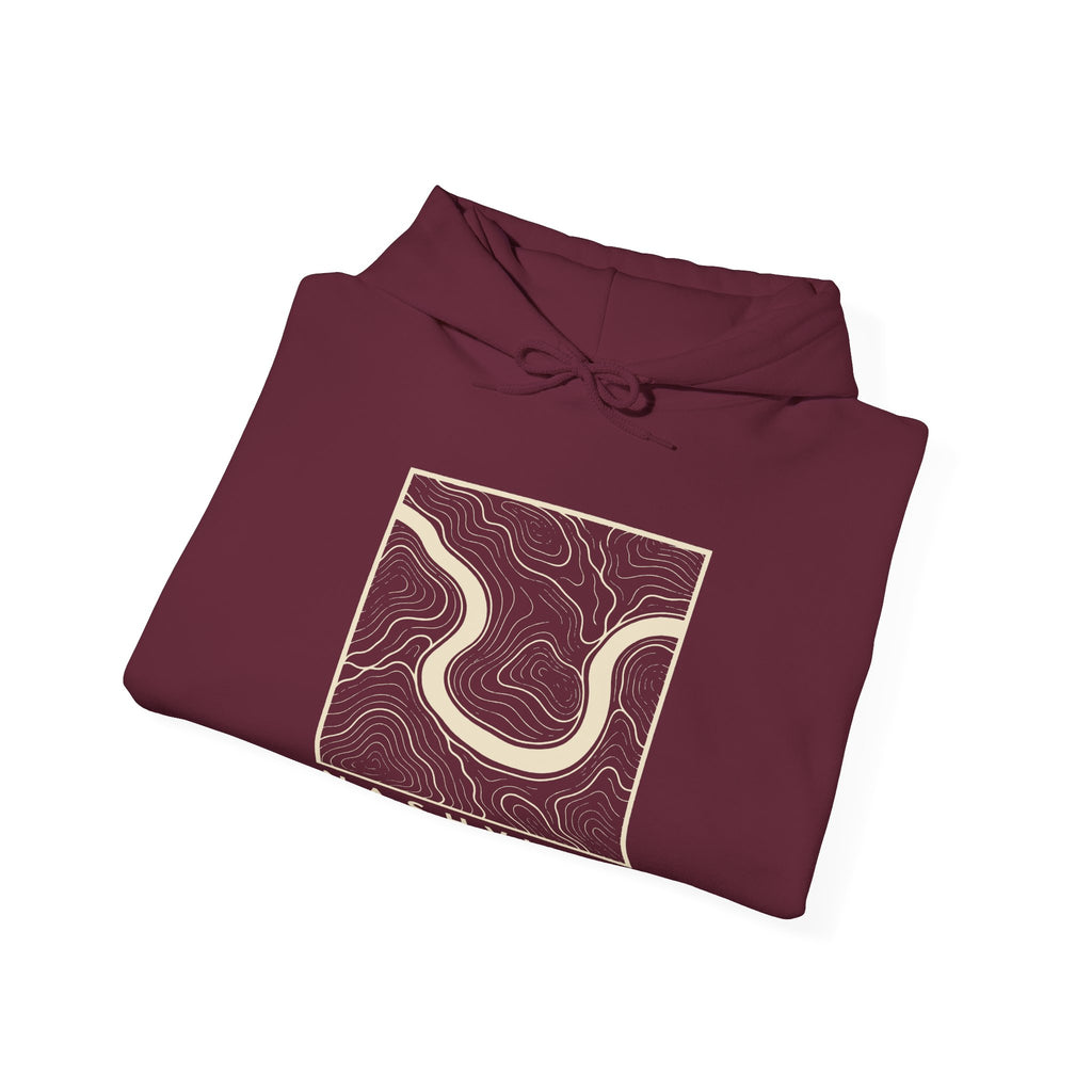 Nashville Topo Map Hoodie