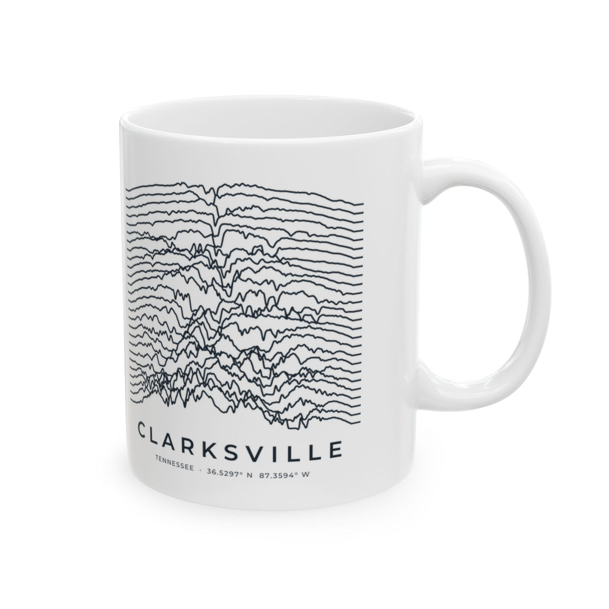 Clarksville Ridgeline Mug
