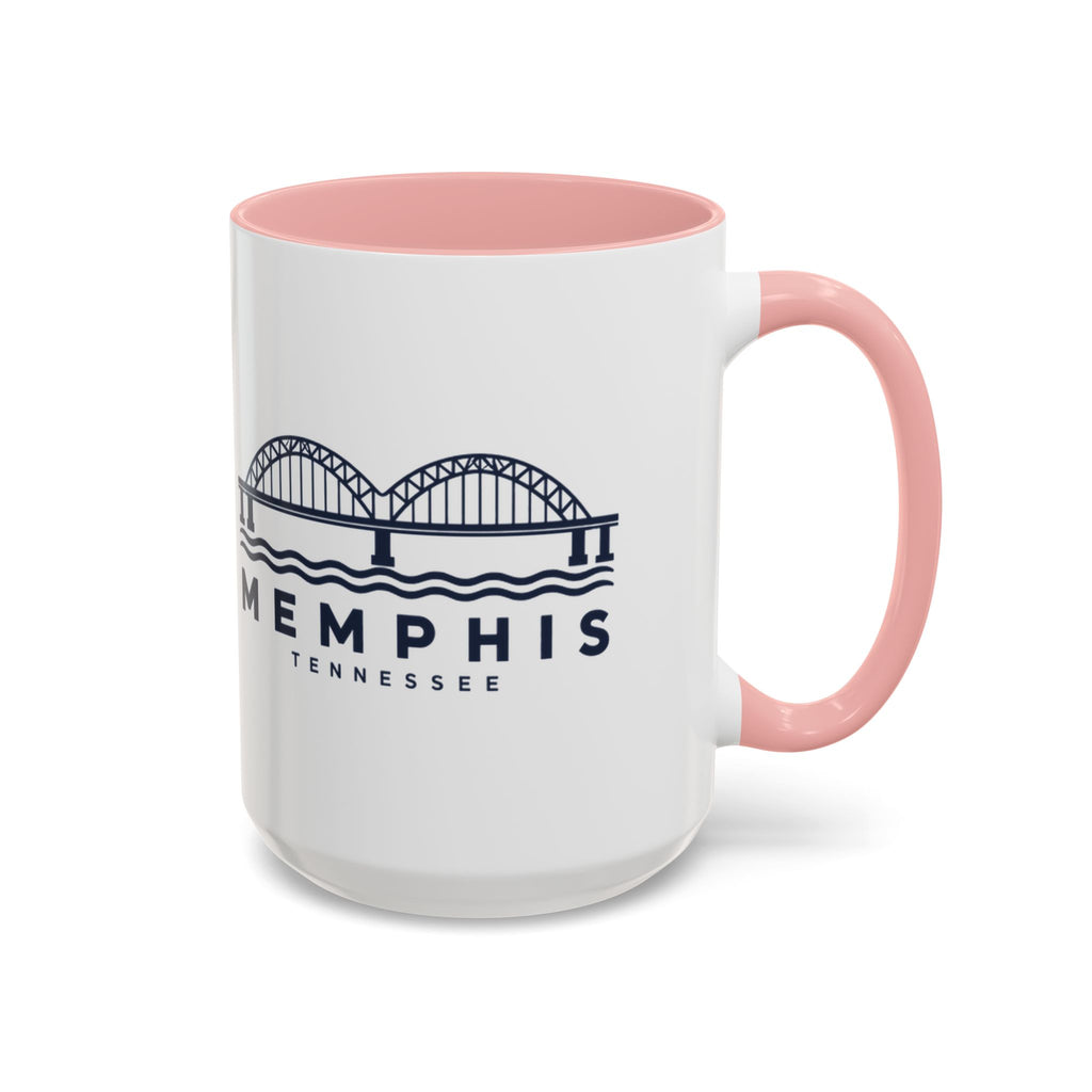 Memphis Hernando de Soto Bridge Accent Mug