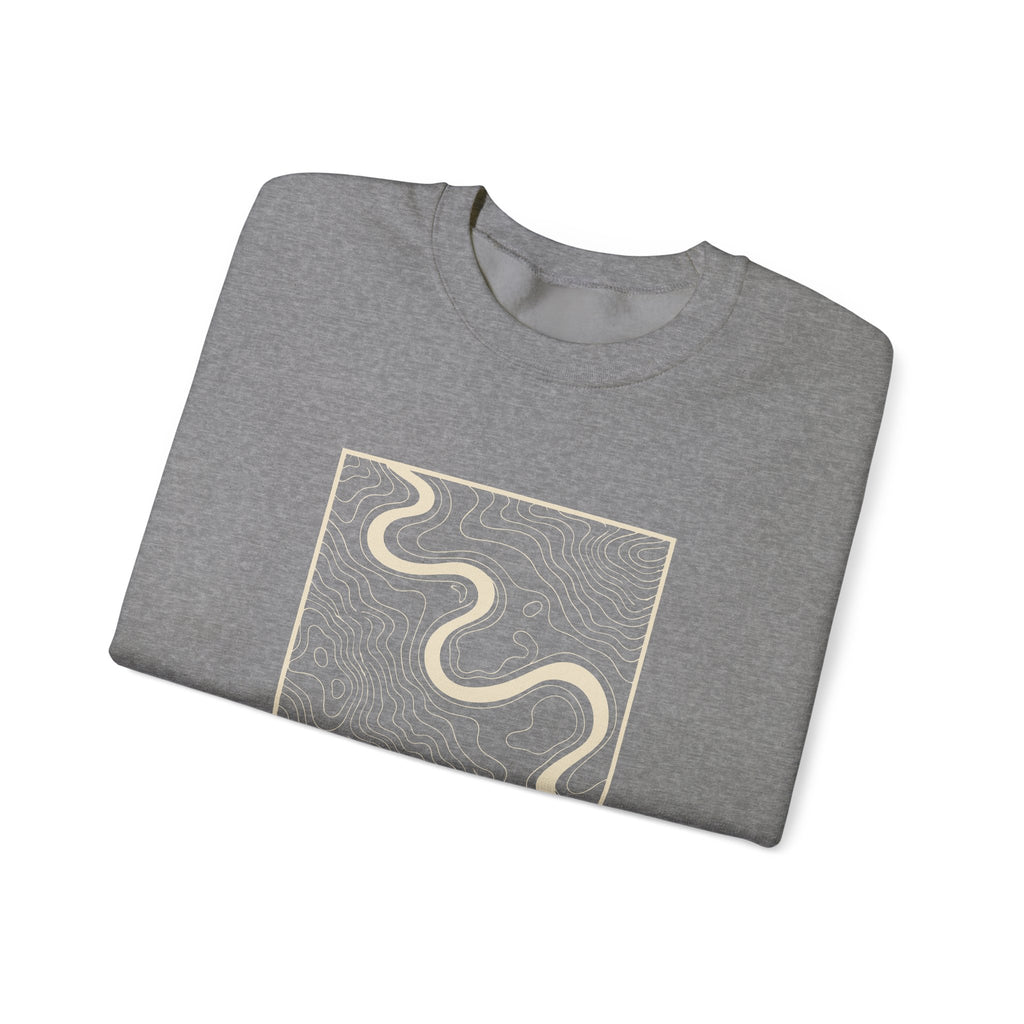 Jackson Topo Map Crewneck Sweatshirt
