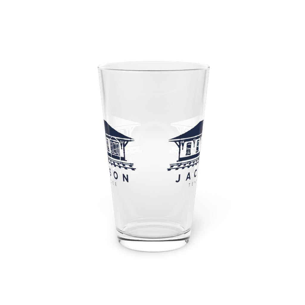Jackson Train Depot Pint Glass
