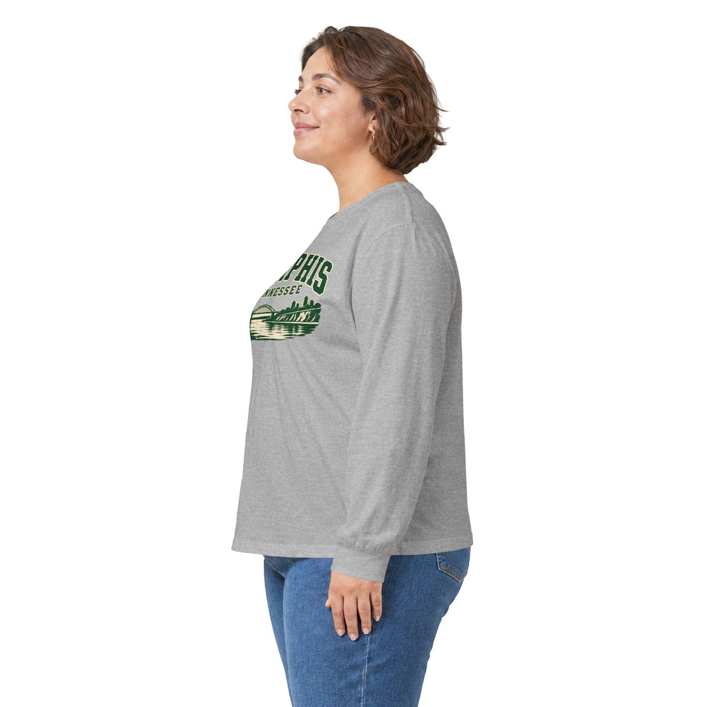 Memphis Vintage Varsity Long Sleeve T-Shirt