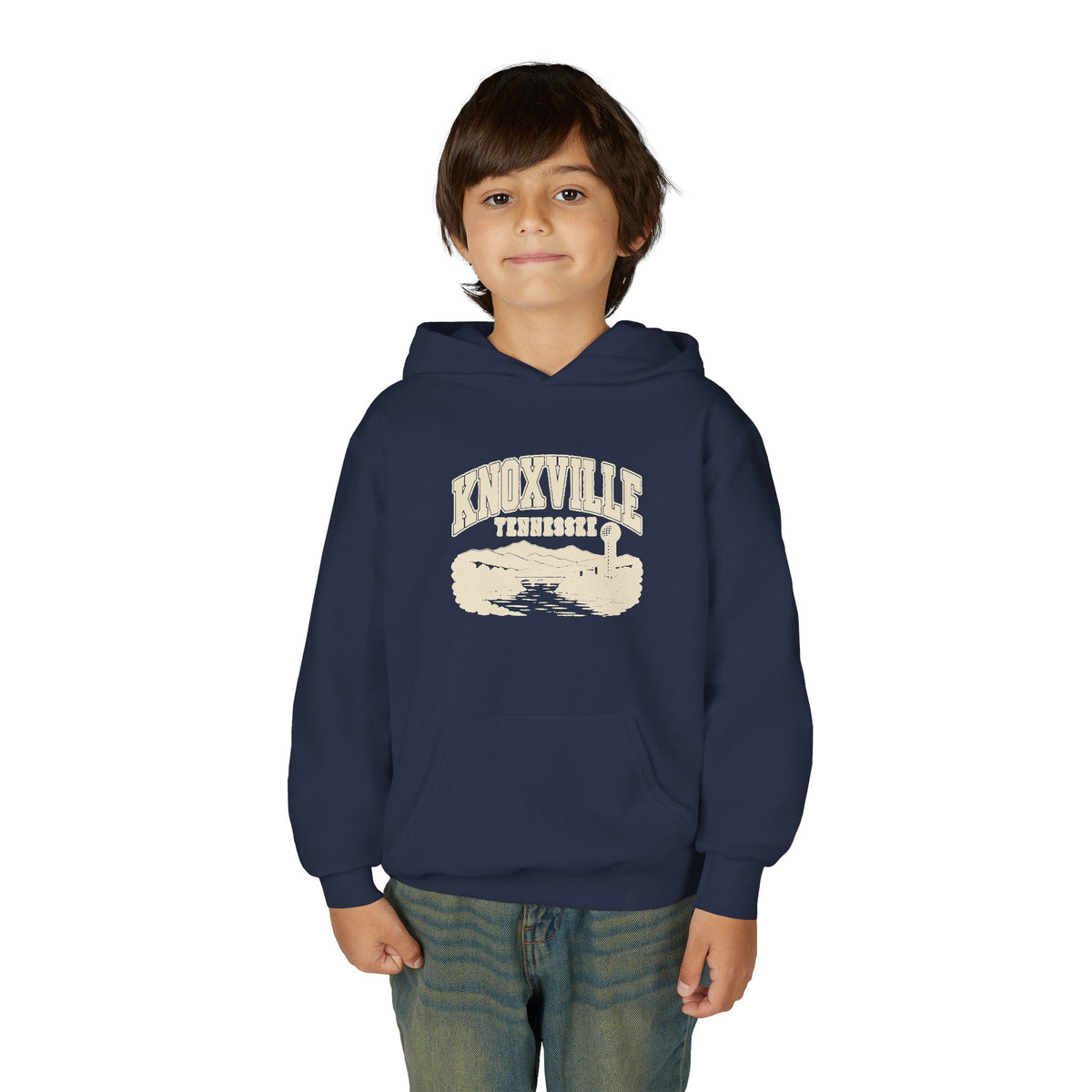 Knoxville Vintage Varsity Kids Hoodie