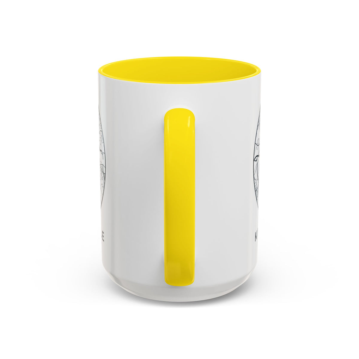 Knoxville Street Map Accent Mug