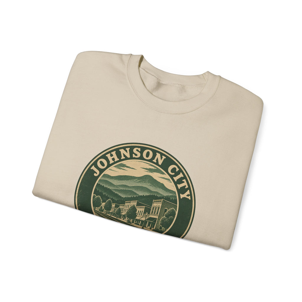 Johnson City Park Badge Crewneck Sweatshirt