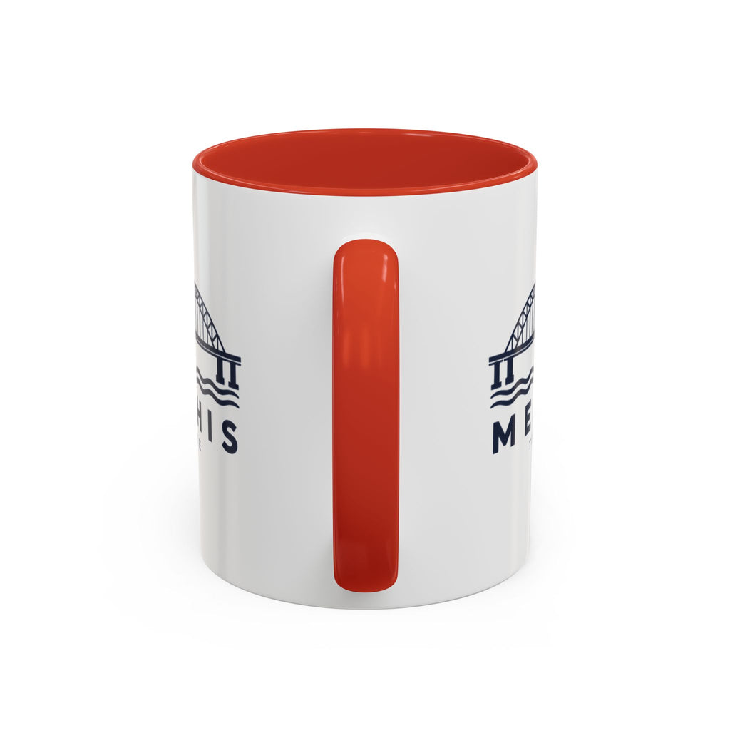 Memphis Hernando de Soto Bridge Accent Mug