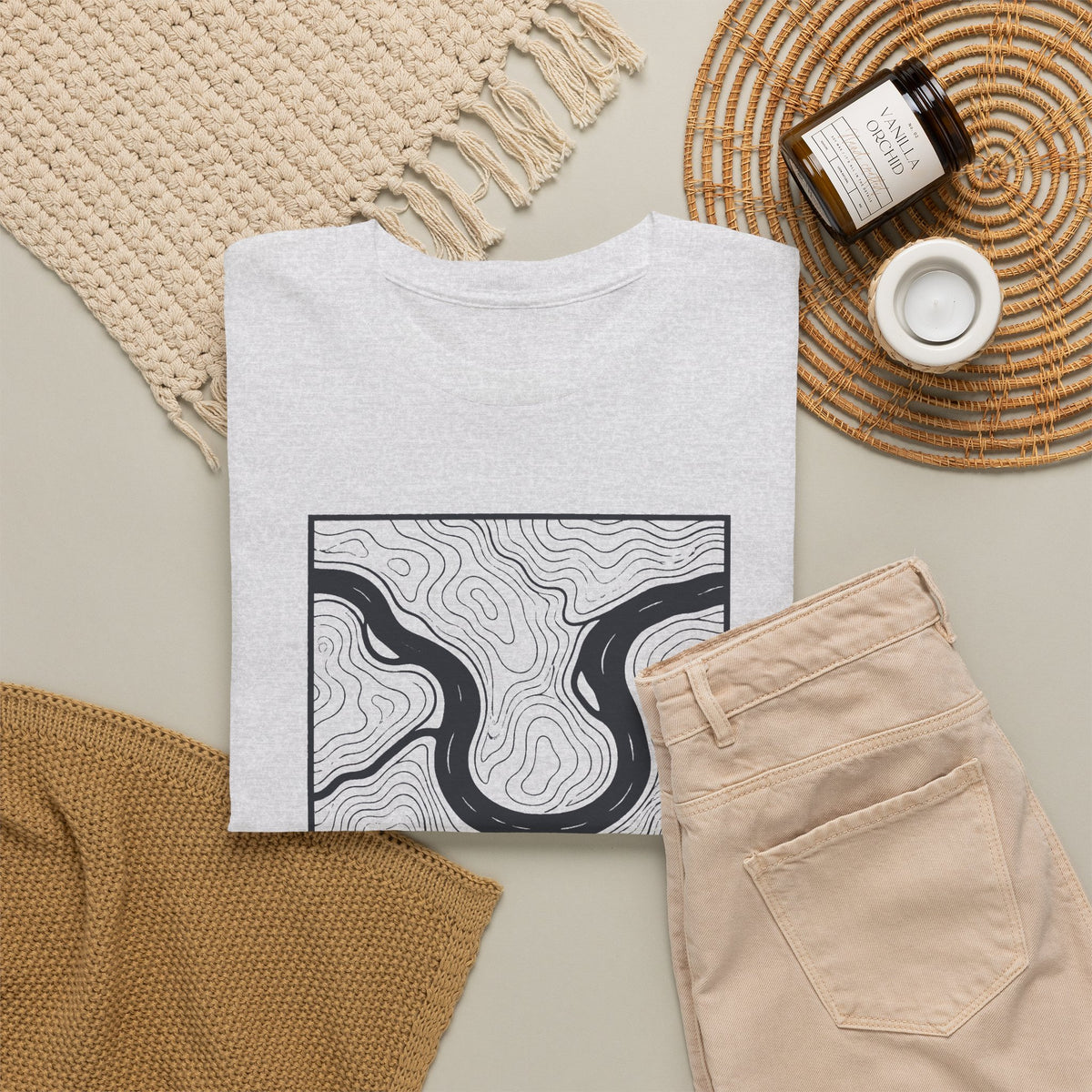 Knoxville Topo Map T-Shirt