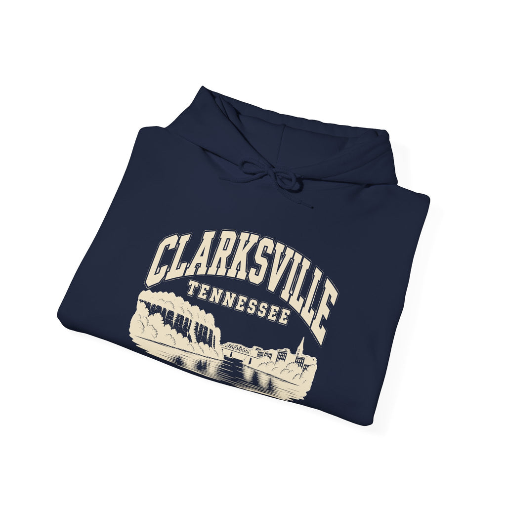 Clarksville Vintage Varsity Hoodie