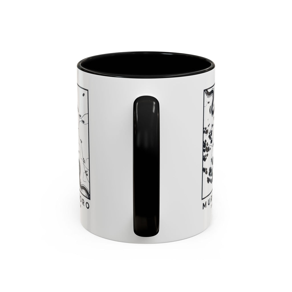 Murfreesboro Topo Map Accent Mug