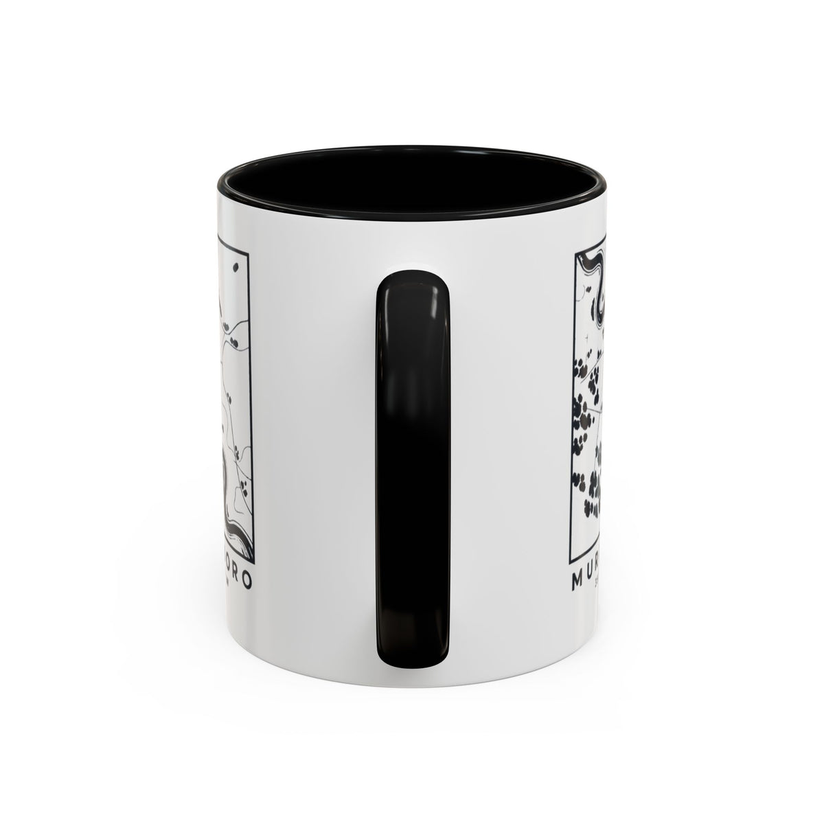 Murfreesboro Topo Map Accent Mug