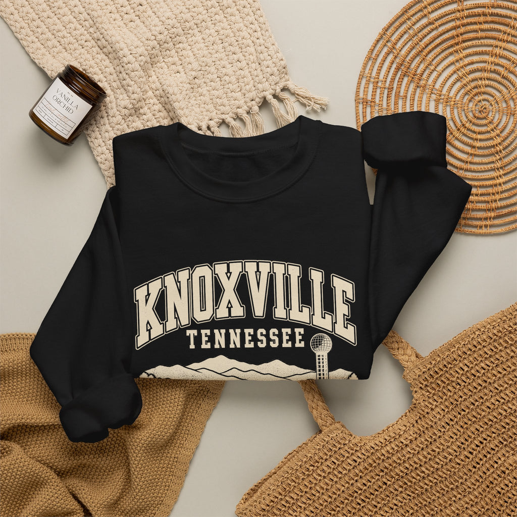 Knoxville Vintage Varsity Crewneck Sweatshirt
