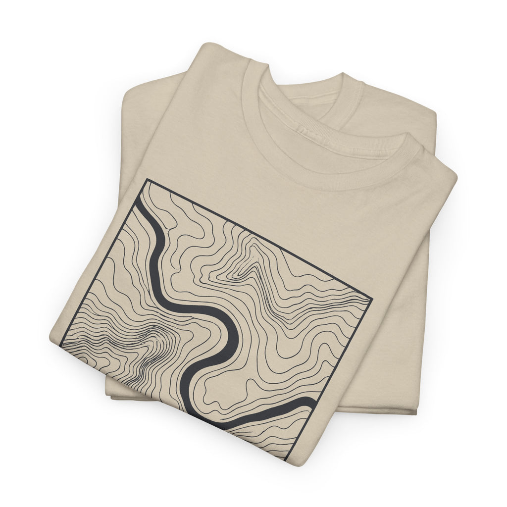 Chattanooga Topo Map T-Shirt