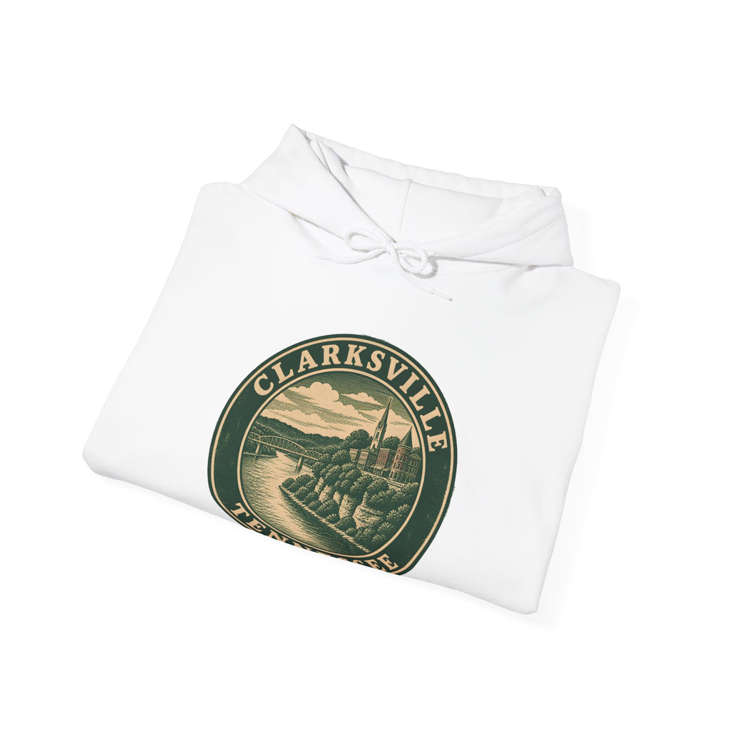 Clarksville Park Badge Hoodie
