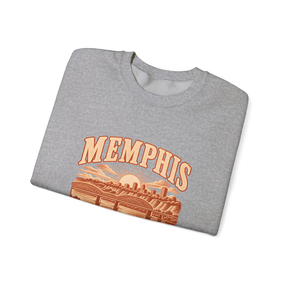 Memphis Engraved Valley Crewneck Sweatshirt