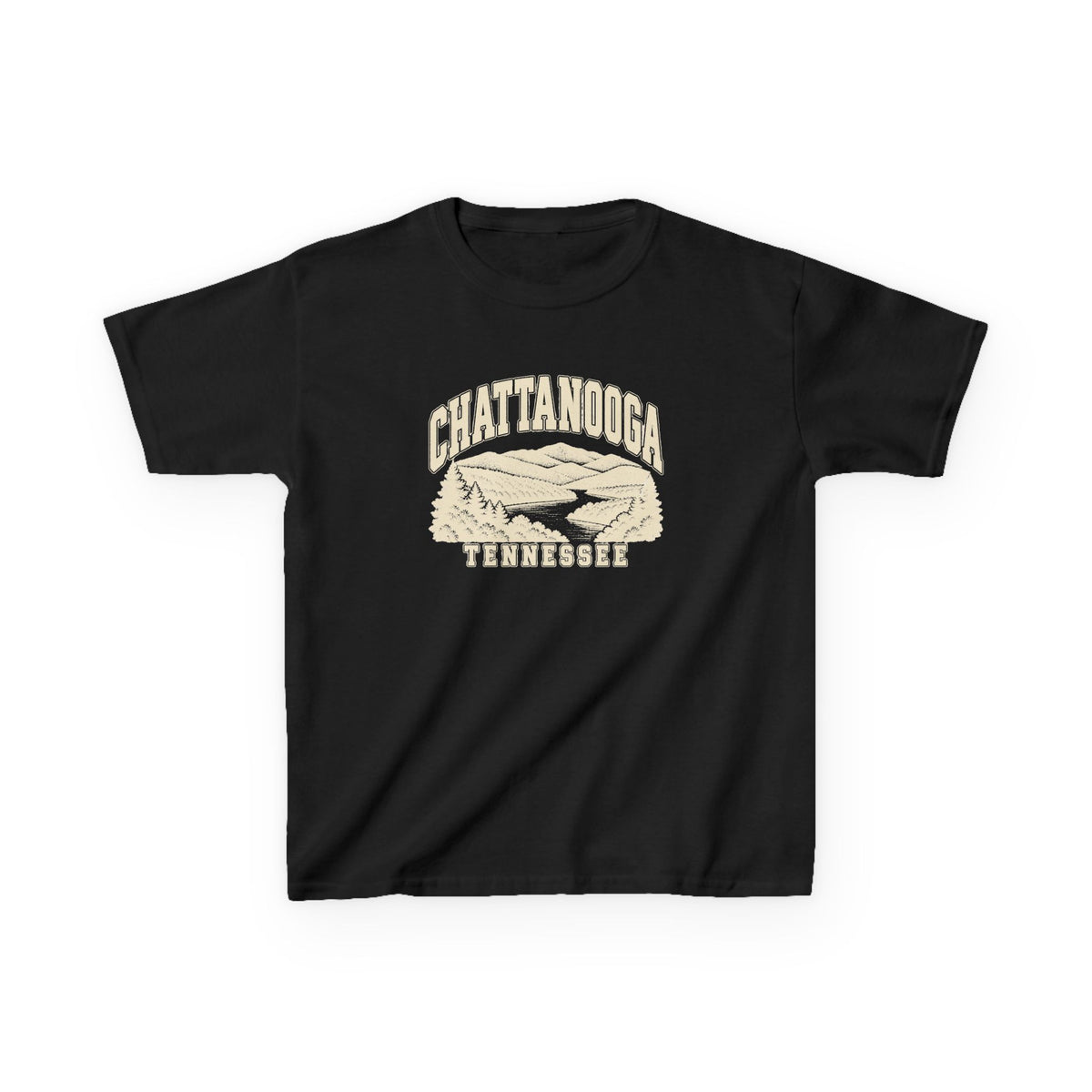 Chattanooga Vintage Varsity Kids T-Shirt