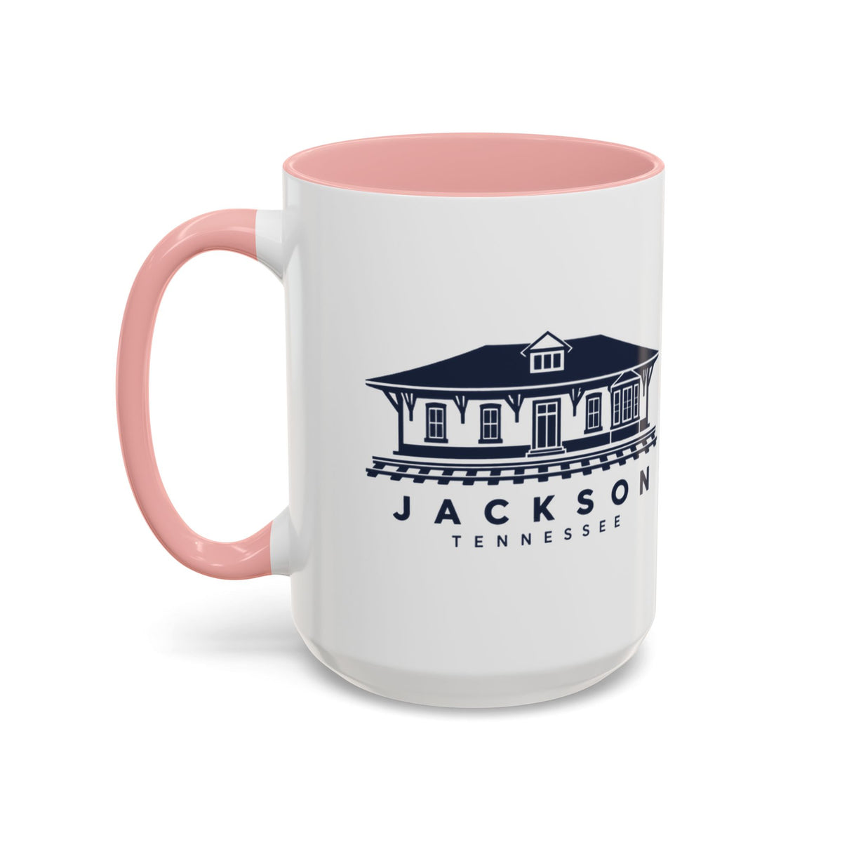 Jackson Train Depot Accent Mug
