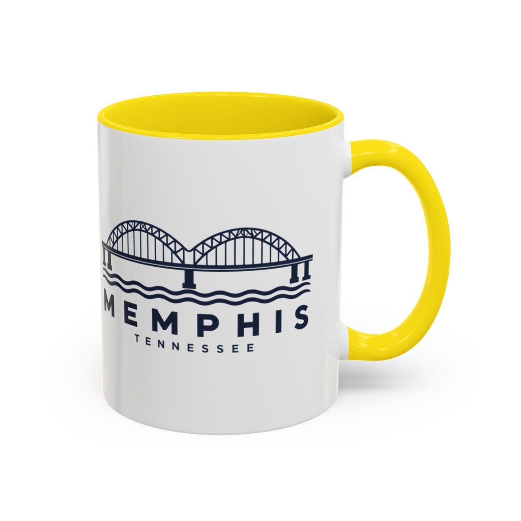 Memphis Hernando de Soto Bridge Accent Mug