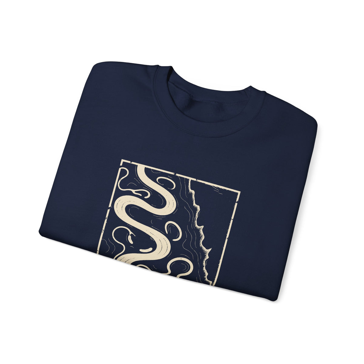 Memphis Topo Map Crewneck Sweatshirt
