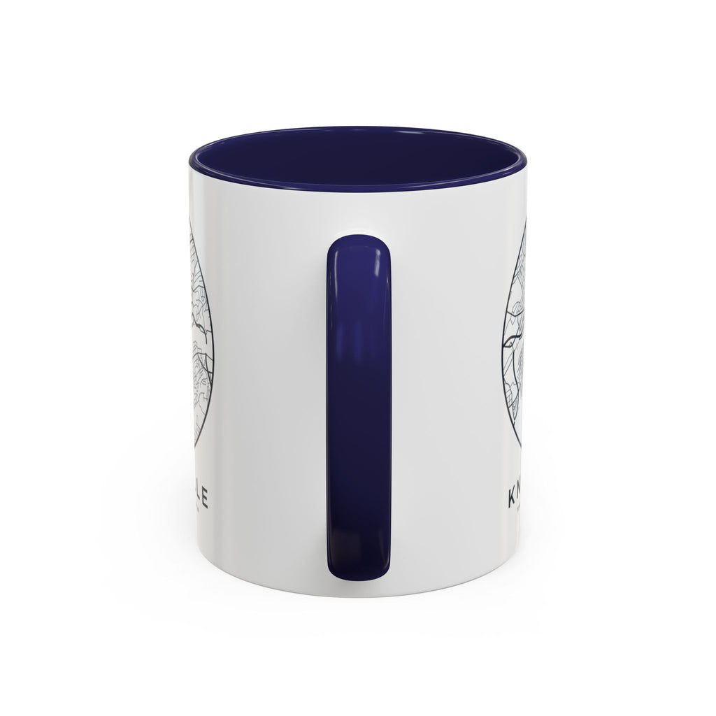Knoxville Street Map Accent Mug