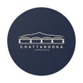 Chattanooga Walnut Street Bridge Sticker (Navy)