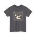 Clarksville Topo Map T-Shirt