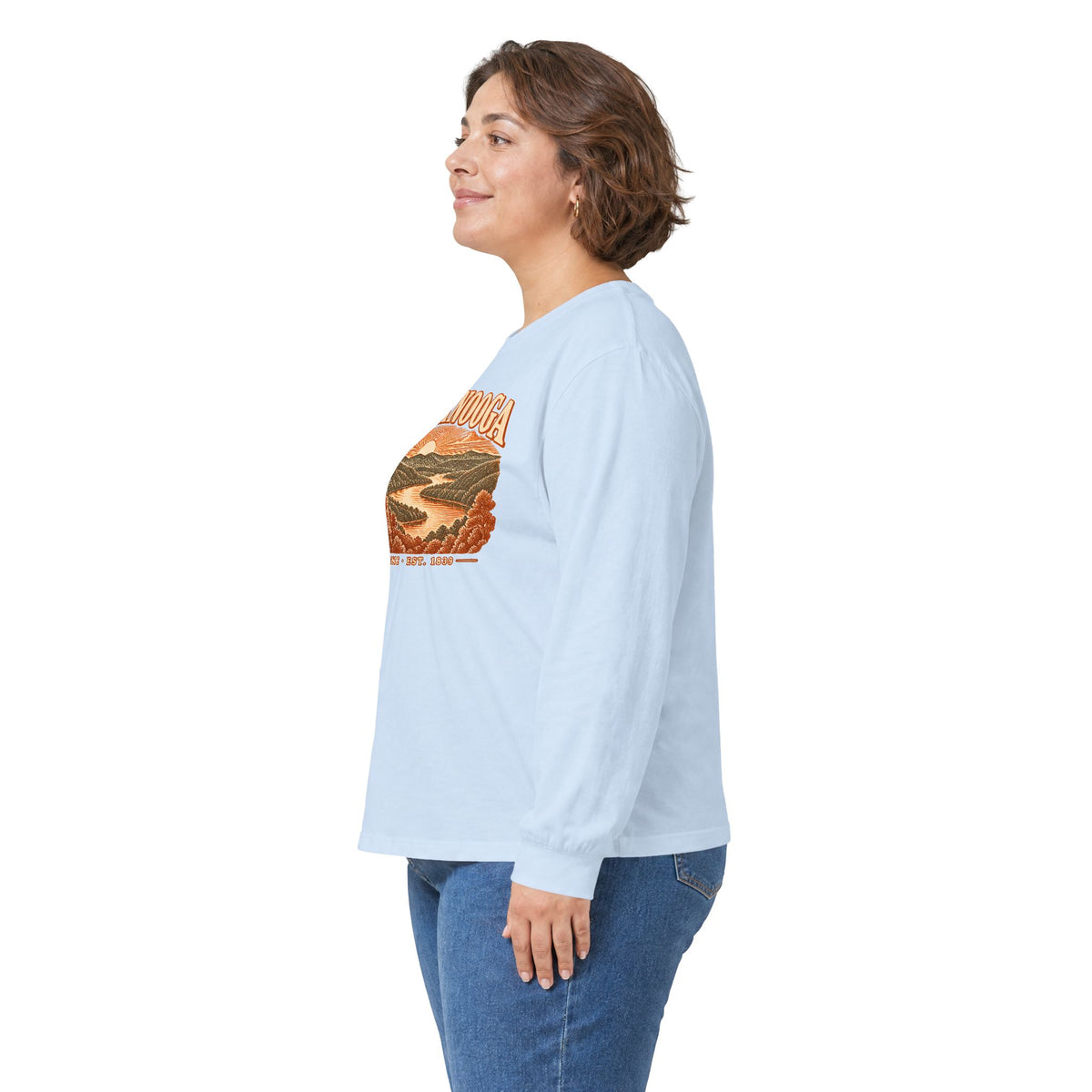Chattanooga Engraved Valley Long Sleeve T-Shirt