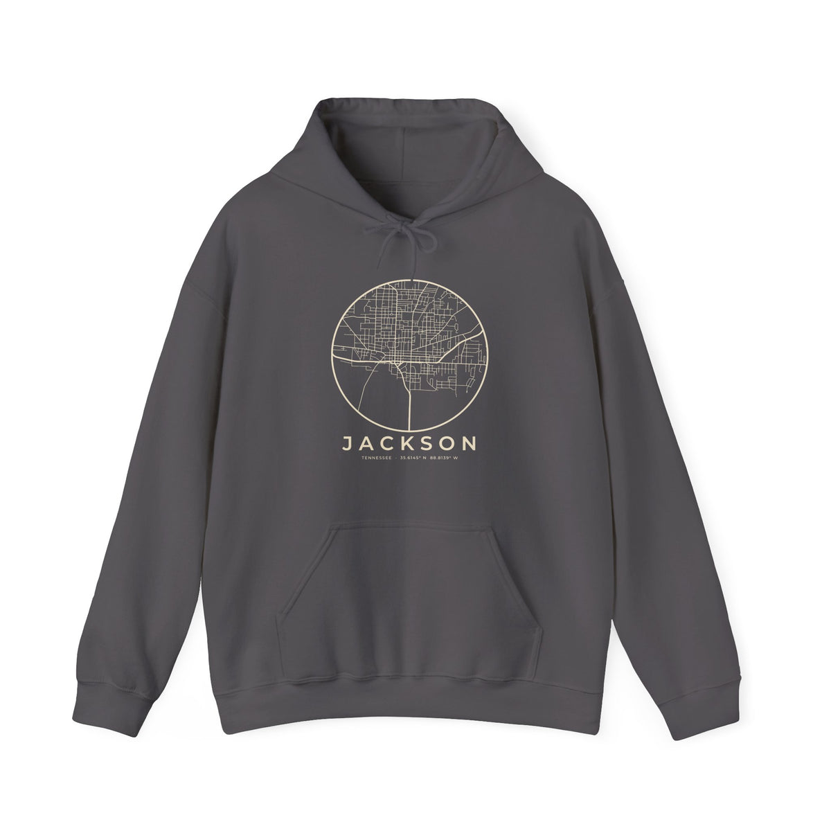 Jackson Street Map Hoodie