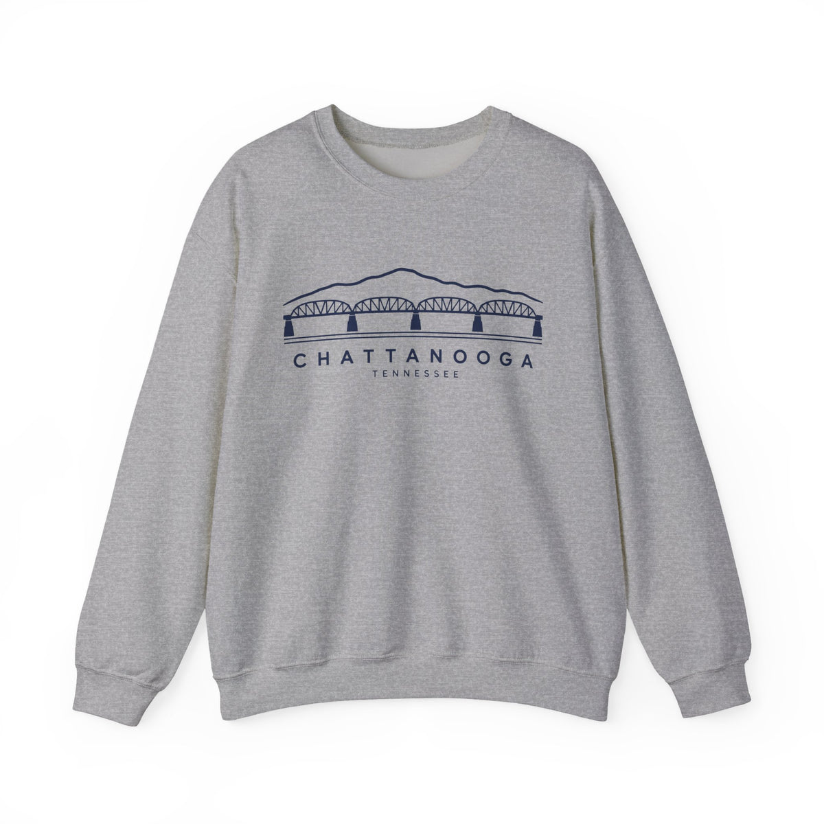 Chattanooga Walnut Street Bridge Crewneck Sweatshirt