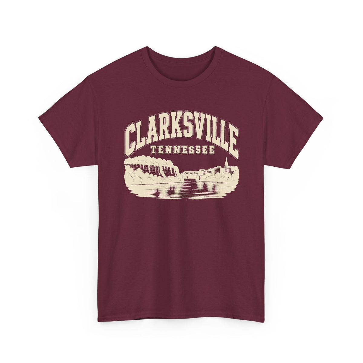 Clarksville Vintage Varsity T-Shirt