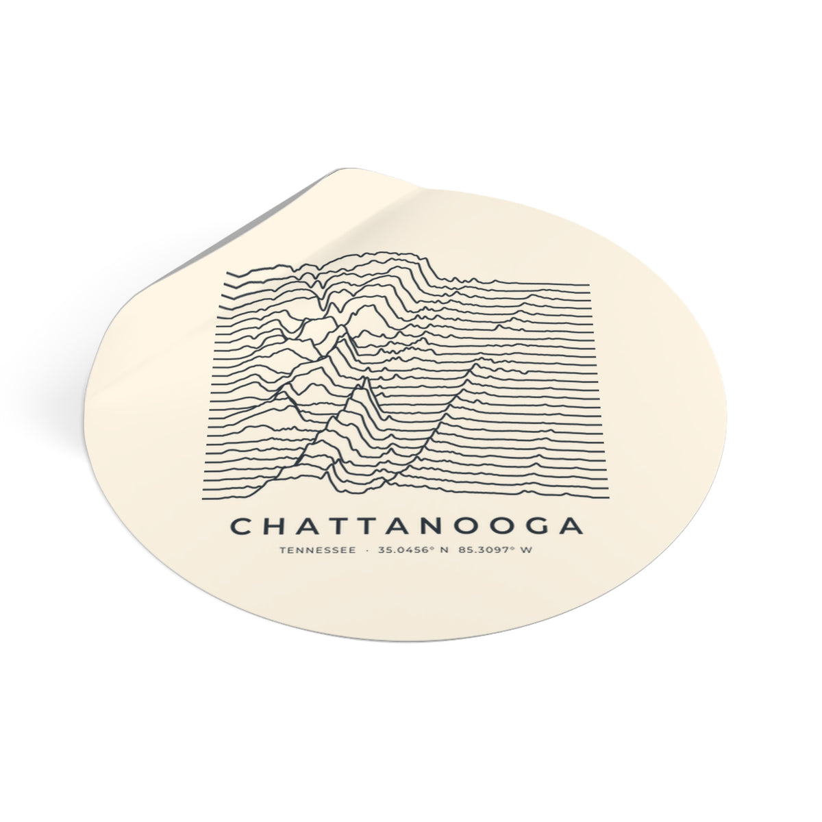 Chattanooga Ridgeline Sticker