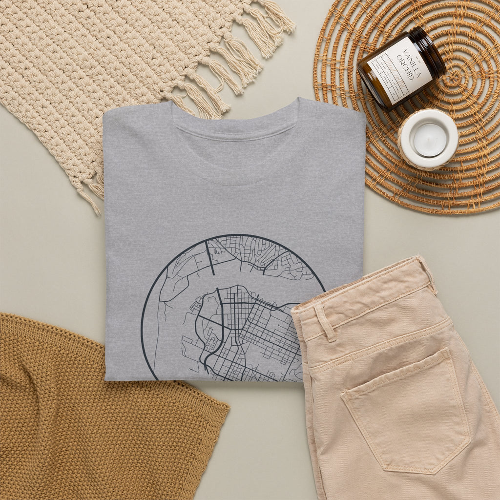 Chattanooga Street Map T-Shirt