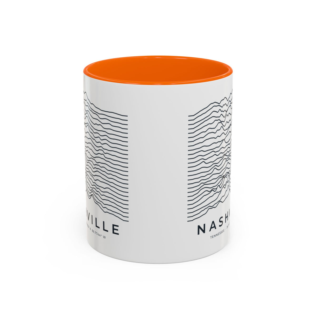 Nashville Ridgeline Accent Mug
