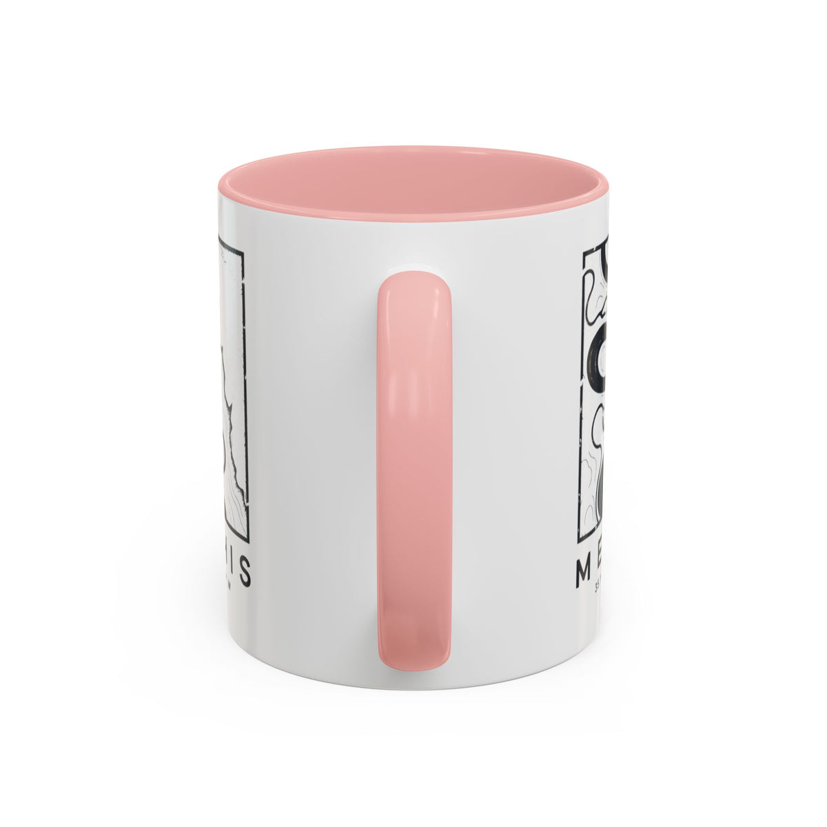 Memphis Topo Map Accent Mug